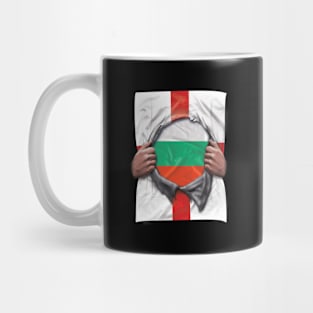 Bulgaria Flag English Flag Ripped - Gift for Bulgarian From Bulgaria Mug